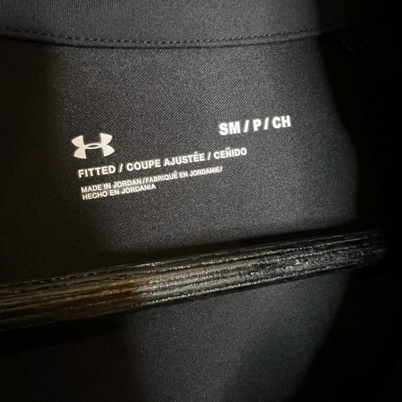 Under Armour Jacket Fitted Running Long Sleeve Black - Picture 4 of 6